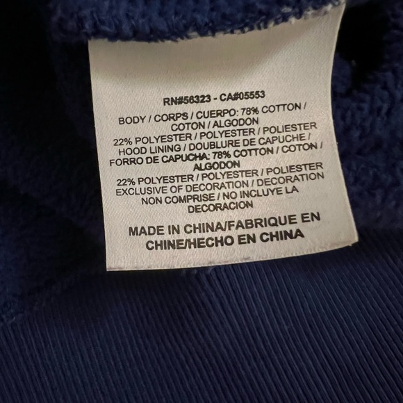 Nike Athletic Dept. Blue/Pink Hoodie, XL - Picture 4 of 8